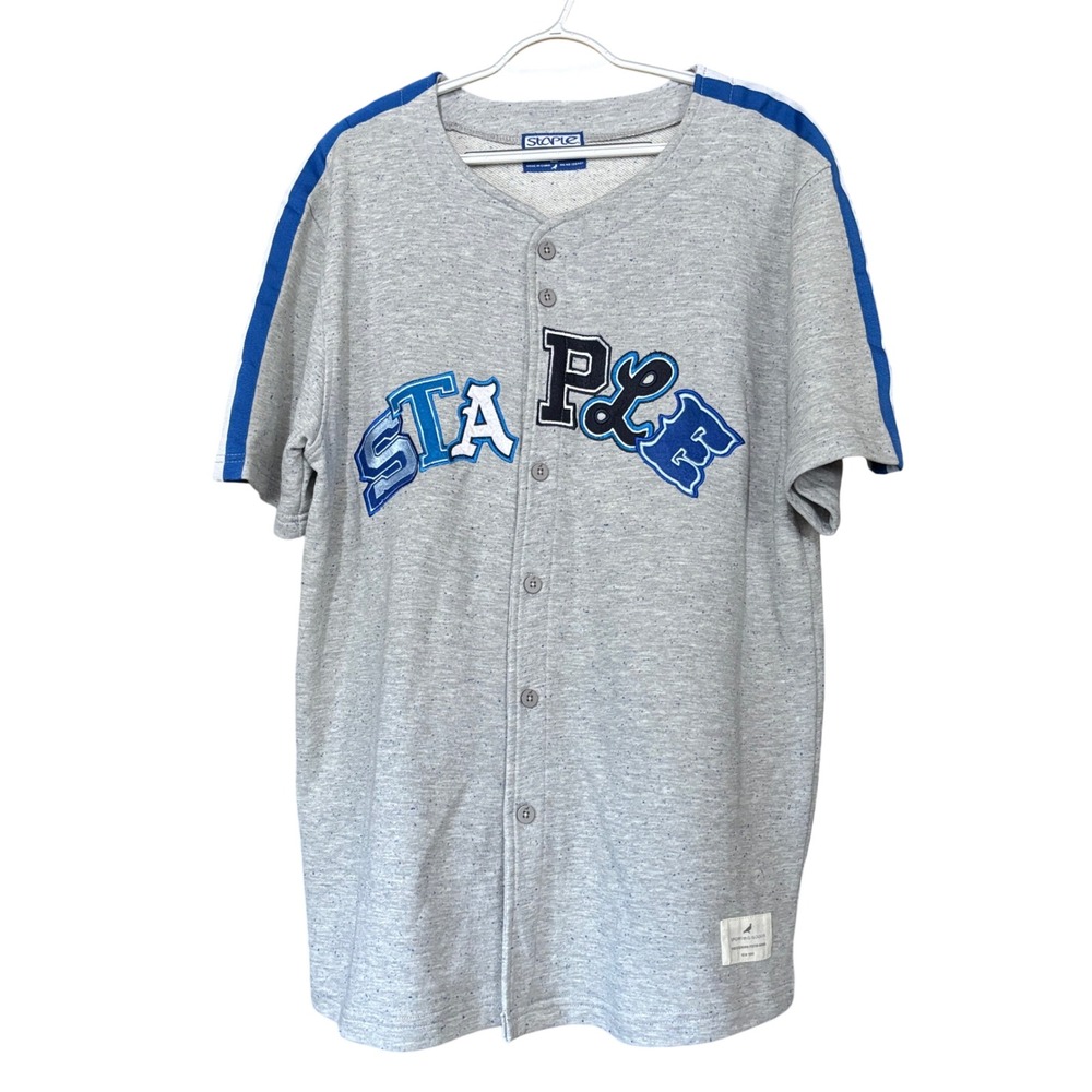 Staple Pigeon Brand Men's size Large Baseball Jersey Streetwear Leisure